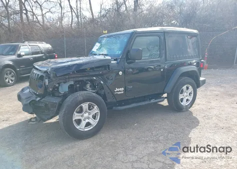 2020 Jeep Wrangler Sport S 4X4 from USA, damaged, VIN 1C4GJXAN4LW229071